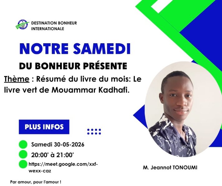 Résumé du livre du mois : Le livre vert de Mouammar Kadhafi.