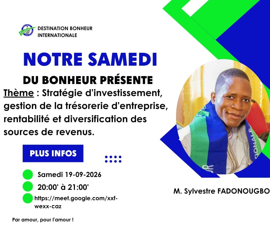 STRATÉGIE D’INVESTISSEMENT, GESTION DE LA TRÉSORERIE D’ENTREPRISE, RENTABILITÉ ET DIVERSIFICATION DES SOURCES DE REVENUS