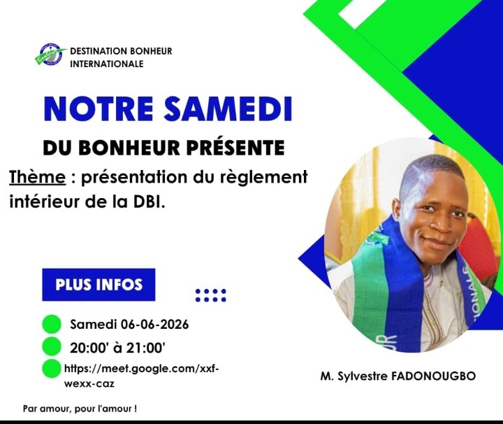 Présentation du Règlement intérieur de la DBI